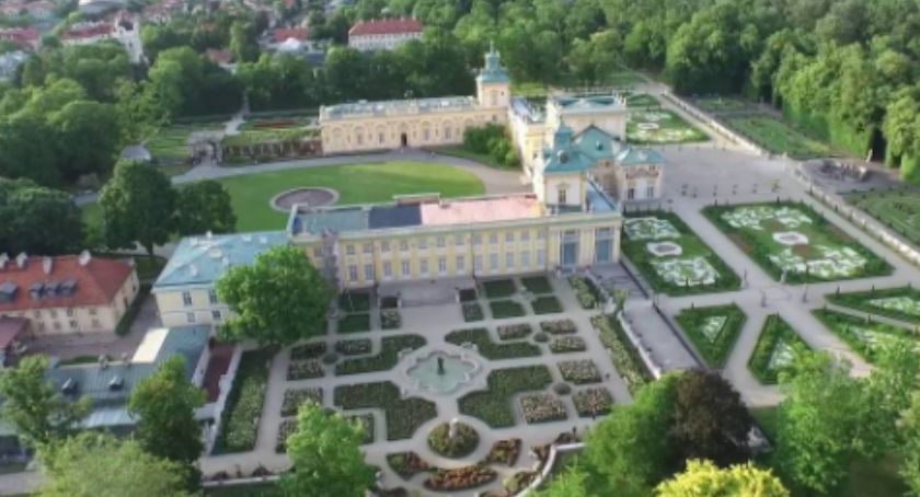 Pałac Królewski z lotu ptaka